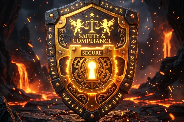 Security and Compliance Badge Shield