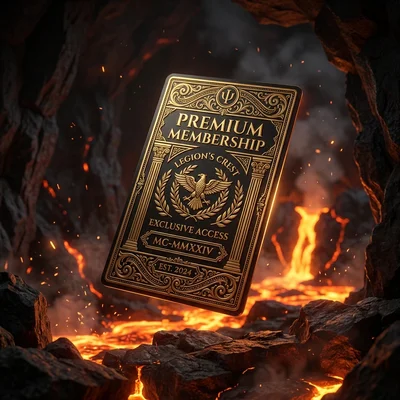 Gold VIP Card Graphic